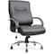 Lorell Deluxe Big & Tall Chair, Bonded Leather, Black LLR40206 - alternate 1